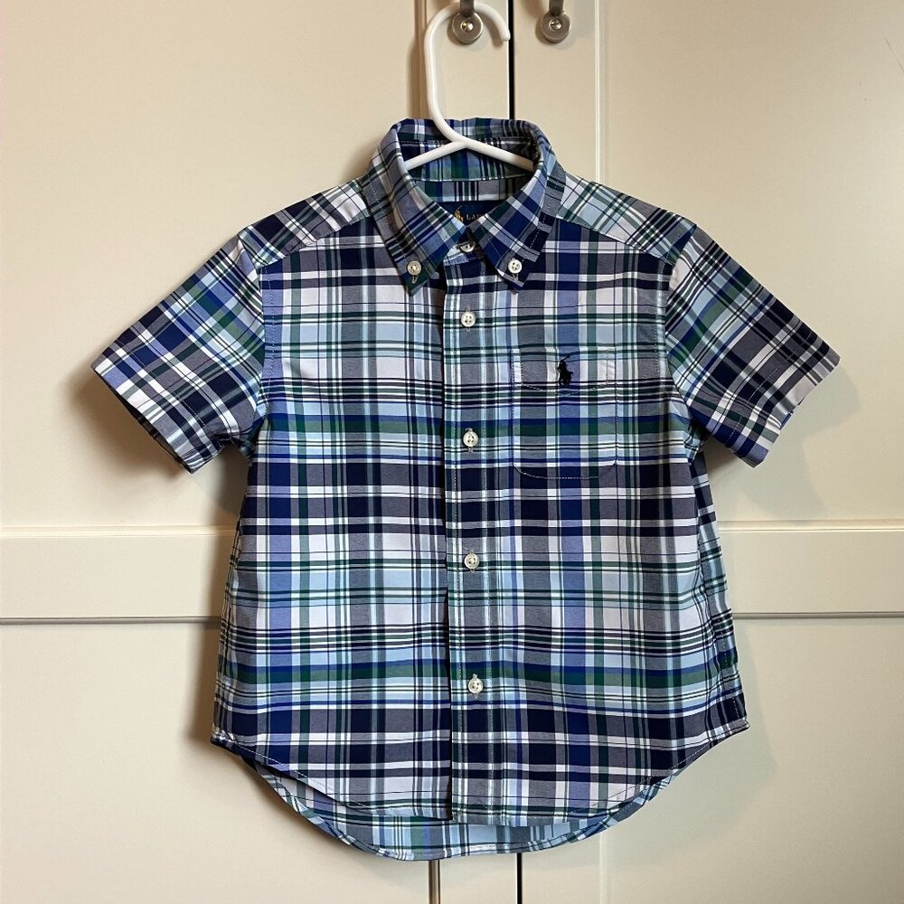 NWOT Ralph Lauren Kids Short-sleeve Shirt, size 2T Toddler
